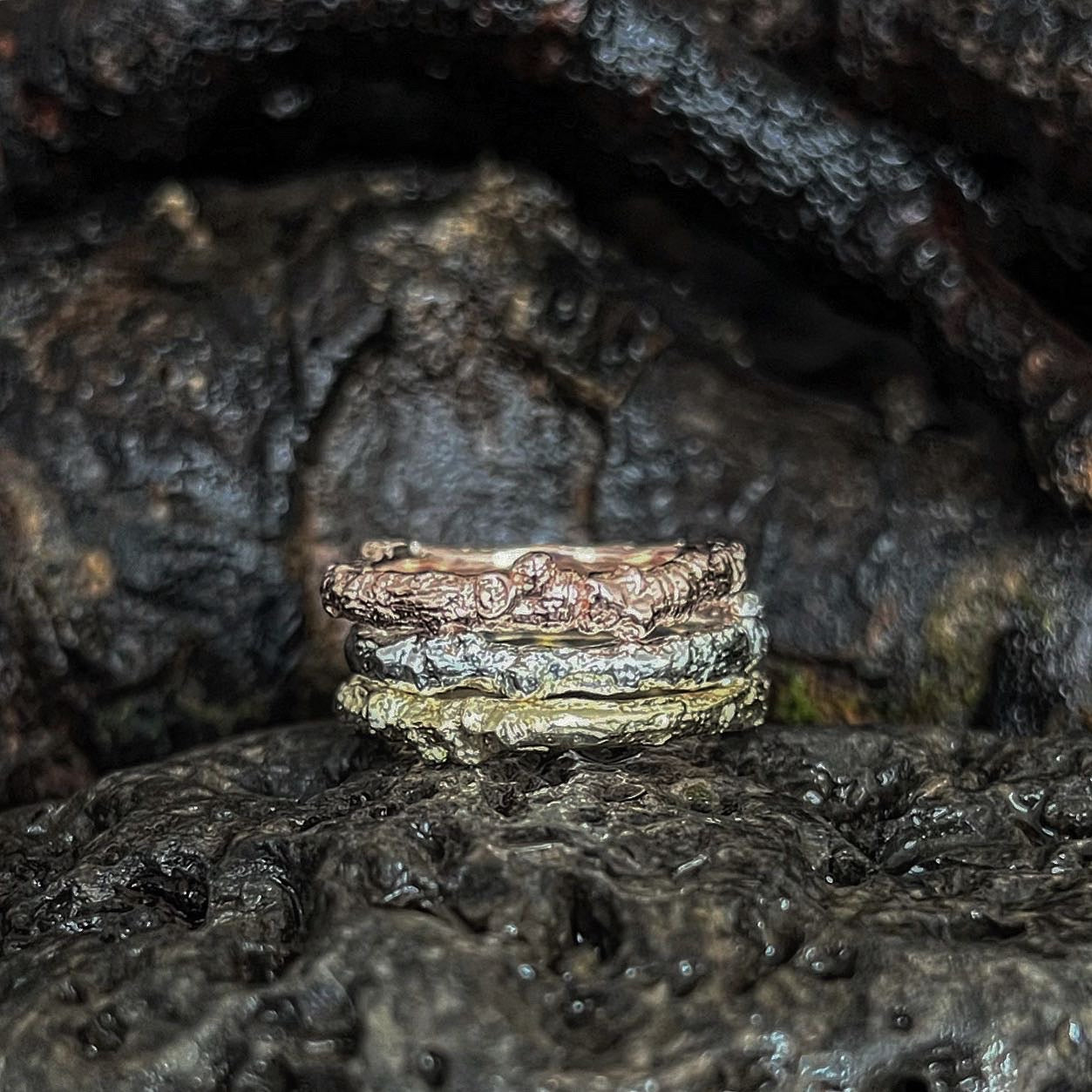 Duality-Into the Woods-Hawthorn Twig Ring- Heavier Version