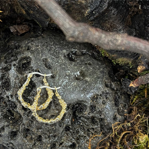 Small Hoops-Into The Woods-Hawthorne with Lichen