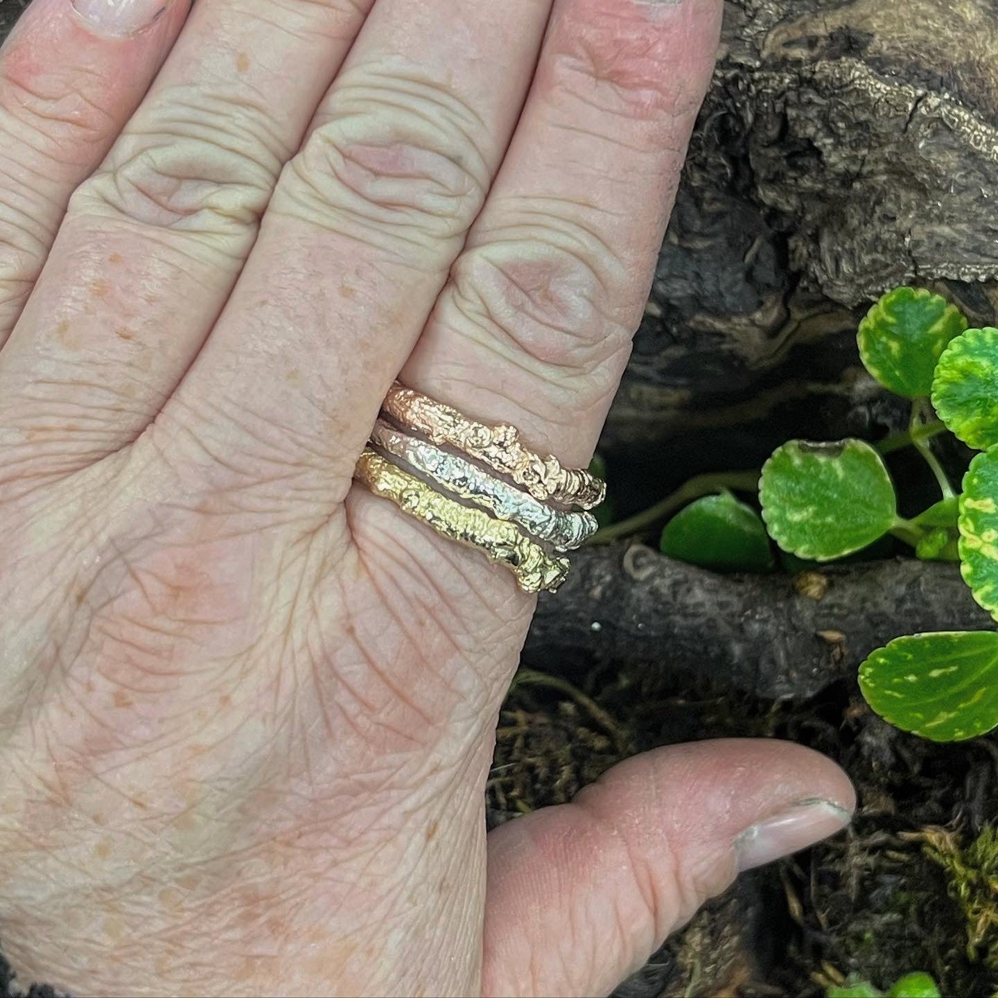 Duality-Into the Woods-Hawthorn Twig Ring- Heavier Version