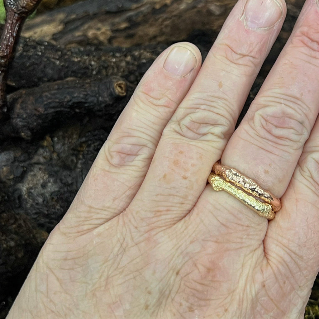 Wisdom-Into the Woods-Beech Twig Ring