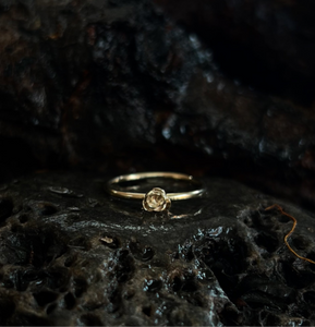 Rose Bud Stacking Ring-Love, Death & Everything In between