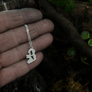 Ireland/Palestine pendant.