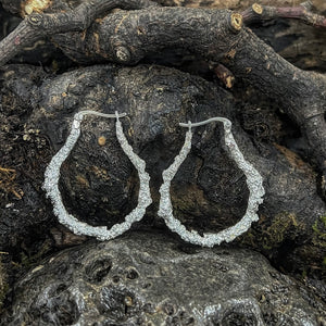 Large Hoops-Into The Woods-Hawthorn with Lichen