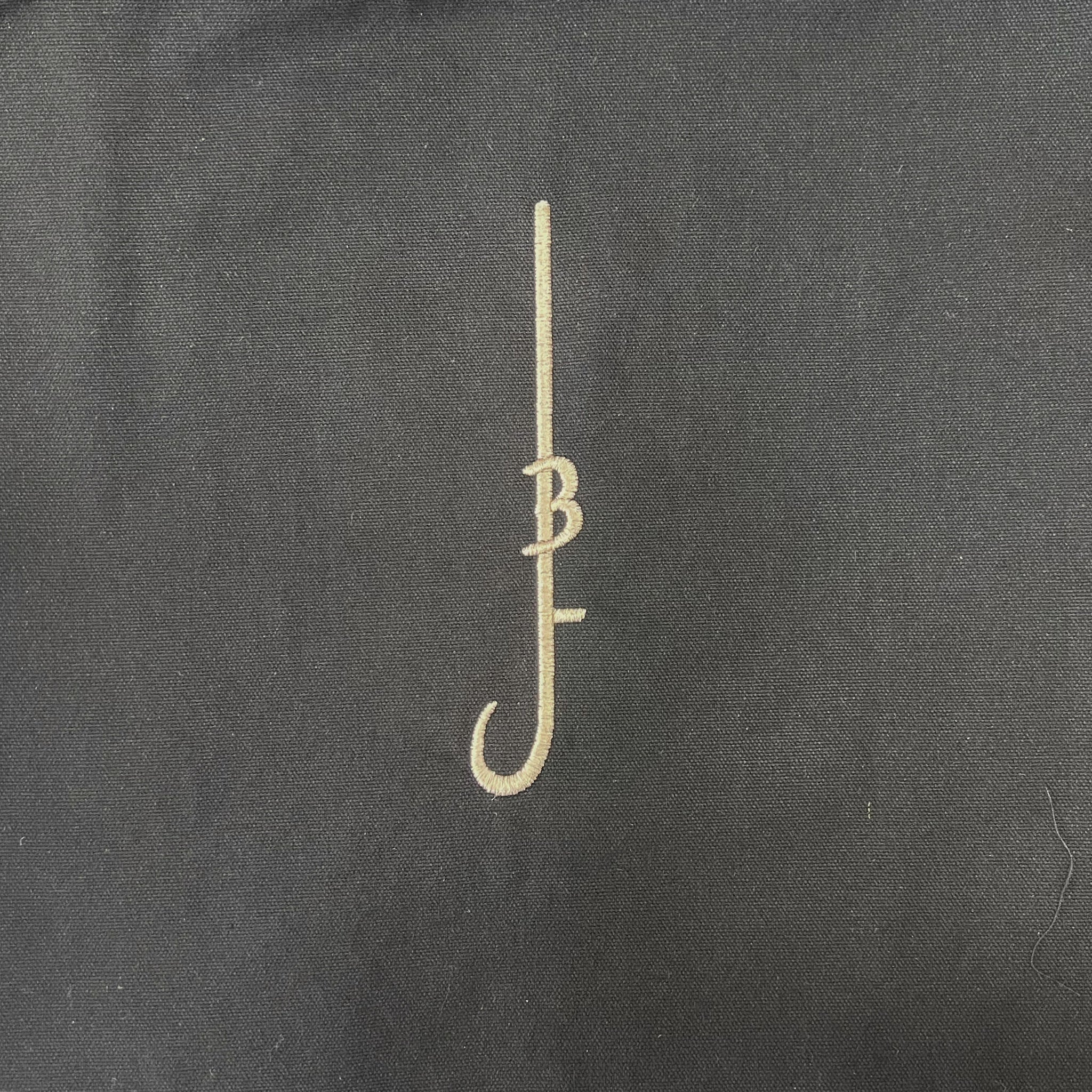Organic Cotton Tote Bag with Branded embroidered Logo.