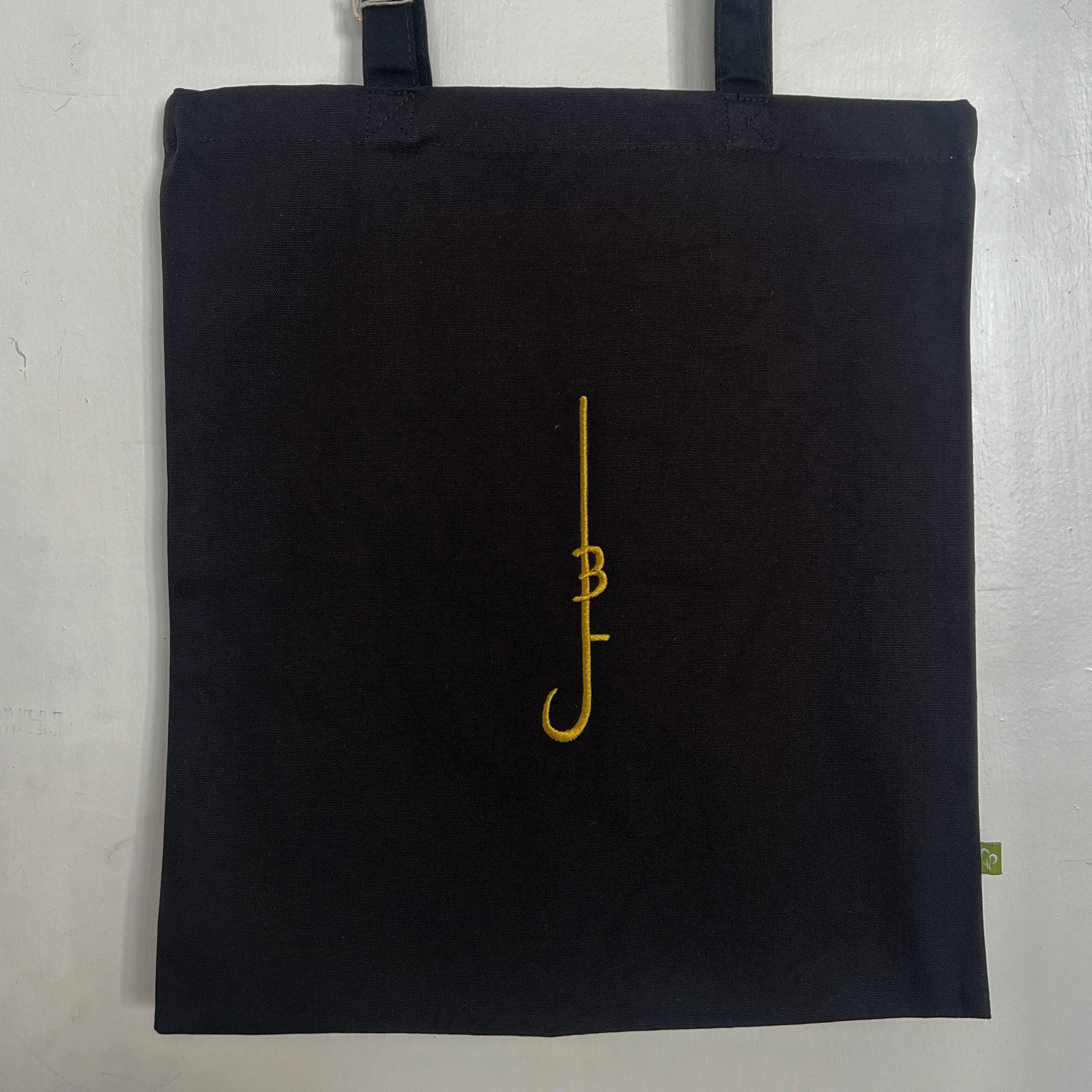 Organic Cotton Tote Bag with Branded embroidered Logo.