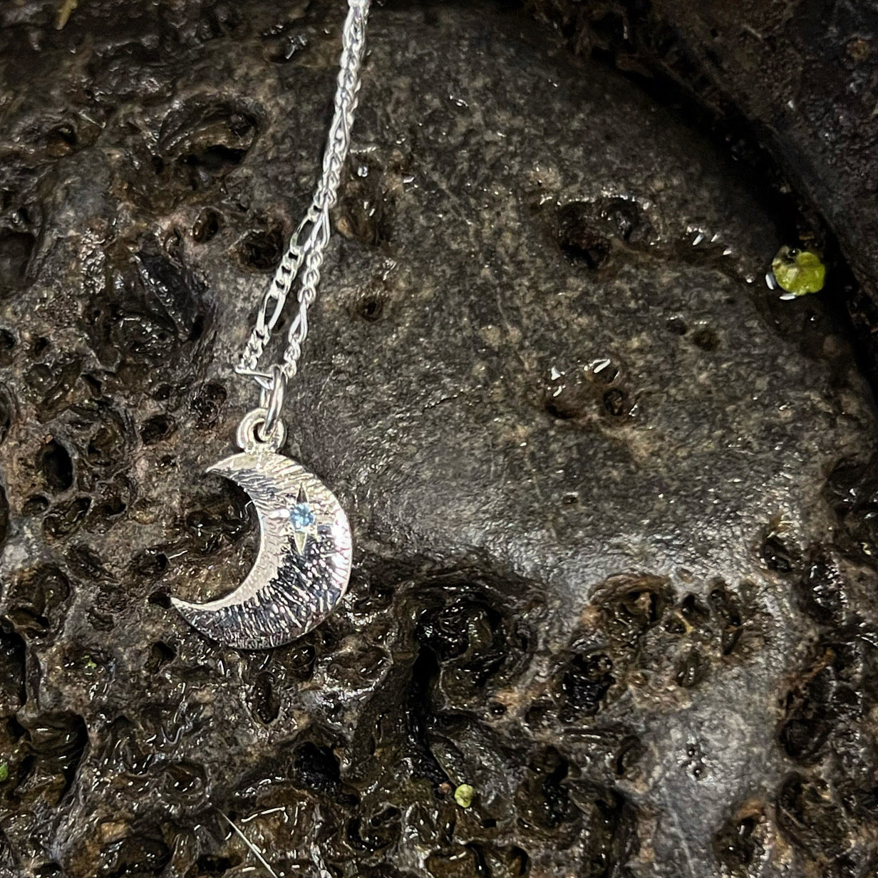 Add Gemstones to Your Luna necklace