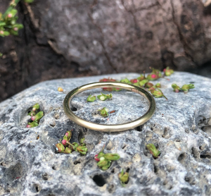 Simple 9ct Gold Stacking Rings