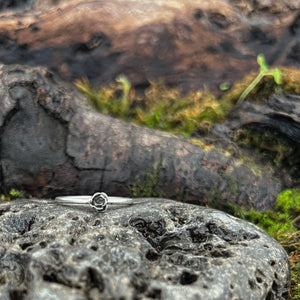 tiny rosebud ring, stacking ring, rose ring, bridal jewellery