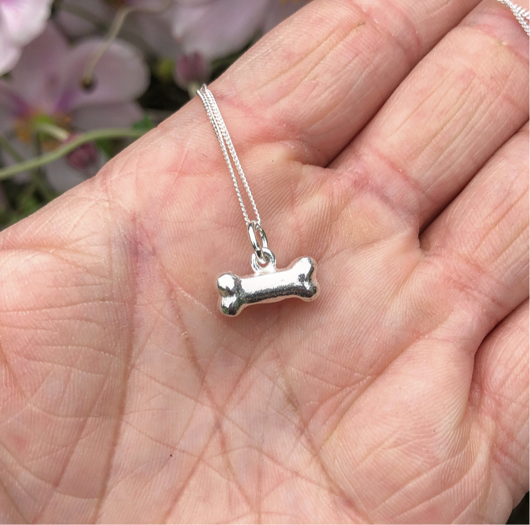 Iddy Biddy Love Bone-silver bone.